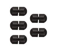 CATIEBYE Pont en Ébène Noir Accessoire Robuste Qualité Sonore pour Erhu Chinois 5 Pièces pour Remplacement et Entretien d'instrument Traditionnel