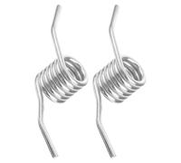 CATIEBYE Ressort pour Cric Hydraulique 3 Tonnes en Fer Argenté, Lot de 2 Pièces, Ressort de Poignée pour Remplacement et Maintenance, Accessoire pour Cric de Levage