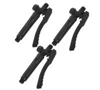 CATIEBYE Set de Poignées de Pulvérisateur à Pompe Lot de 3 en Pp Noir Interface Filetée Large et Petite Installation Facile Compatibles pour Jardinage et Agriculture