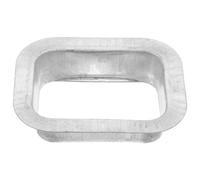 CATIEBYE Sortie de Gouttière Aluminium Alliage 60X80Mm Protection Pluie pour Drainage de Villa Mur Extérieur Facile à Nettoyer et Installer