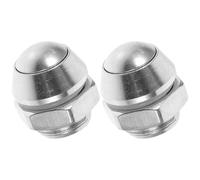 CATIEBYE Soupape de Sécurité Diamètre Intérieur 14mm pour Autocuiseur en Acier Inoxydable 2pcs Remplacement Facile et Polyvalent pour Accessoires Autocuiseur Multifonction