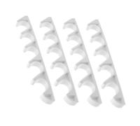 CATIEBYE Support de Fixation Chaise Longue Pliante Extérieure en Nylon 4 Pièces à Cinq Niveaux pour Fauteuil Inclinable de Plage et Mobilier de Balcon