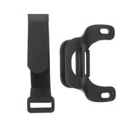 CATIEBYE Support de Pompe à Vélo avec Poignée Antidérapante en Plastique Noir Léger Clip de Fixation pour Gonfleur Manuel, pour Utilisation en Extérieur
