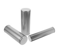 CATIEBYE Support Portable 3pcs pour Bâtonnets de Moxa en Tôle Argentée, Facile à Utiliser Gestion de Fumée, pour Usage Domestique et Bureau