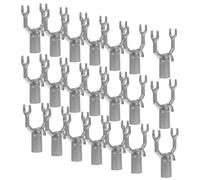 CATIEBYE Supports en Alliage D'aluminium Argenté Support Solide et Ajustable Lot de 15 pour Branches D'arbres Fruitiers pour Jardinage et Vignobles