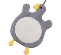 CATIEBYE Tapis à Griffer pour Chat en Sisal Solide Peluches, Protège Meubles et Satisfait L'instinct de Griffure, Design Simple et Lignes Lisses, pour Boutiques d'animaux