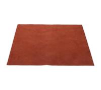 CATIEBYE Tapis Antidérapant Empêchant le Glissement en Cuir de Vache Marron Coussinet de Protection Robuste pour Instruments Traditionnels Erhu et Pipa pour Performances Sécurisées