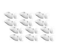 CATIEBYE Tour Hydroponique 1 Set en Plastique Blanc pour Culture de Légumes | Éponges de Plantation et Gobelets, pour Graines, Décoration Intérieure, Performance Fiable