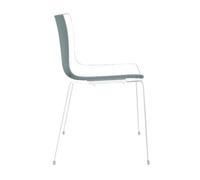 Catifa 46 0251 - Chaise bicolore support blanc frame white matt V12