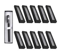 Catime 10 Pcs Coffret Cadeau pour Stylo 18 x 5,2 x 2,5 cm, Boîtes à Crayons étui Vide, Boîtes-Cadeaux de Bijoux en Carton pour Affaires, Papier Boîte-Cadeau de Détail pour Colliers (A)