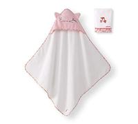 CATIMINI Set Cape de Bain et Gant bébé Escapade Kawaii