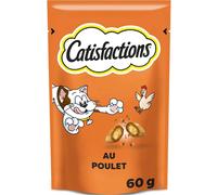 Catisfactions Friandises au Poulet pour Chats et Chatons - 60 g
