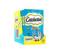 CATISFACTIONS Friandises au saumon - Pour chat et chaton - 60 g x6