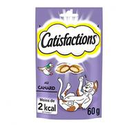 CATISFACTIONS - Friandises pour Chat Au Canard 60G - Lot De 3