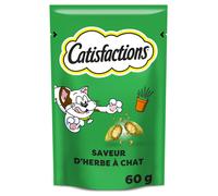 Catisfactions Friandises pour chats saveur herbe à chat - 60 g