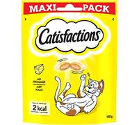CATISFACTIONS MAXI - Friandises au fromage pour chat et chaton, 1 sachet de 180g