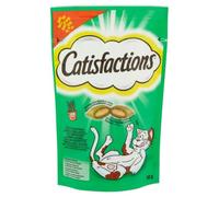 Catisfactions Snack pour chat avec irrésistible herbe à chat 6 paquets de 60 g