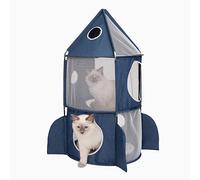 Catit Tour à chat Vesper Rocket 90x50x50 cm Bleu