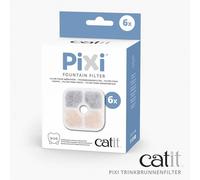 Abreuvoir Catit PIXI en acier inoxydable - 6 filtres de rechange