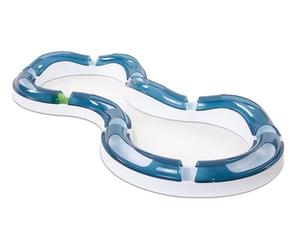 catit Aire de Jeux Super Roller Grand Huit avec Balle Lumineuse pour Chat Large Breeds