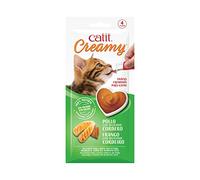 Catit Creamy Sticks 4 friandises à laper pour chat, au poulet et à l’agneau