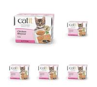 Catit Cuisine Kitten Mousse Poulet 90 g (Lot de 5)