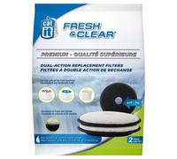CATIT filtre de rechange premium pour fontaine Fresh&Clear, set de 2 pièces