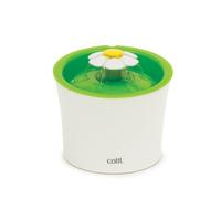 CATIT-Fontaine à eau pour chat blanche et verte Cat-it Flower - 3 L