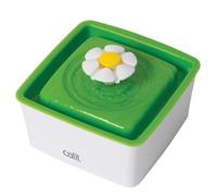 CATIT-Fontaine à eau pour chat blanche et verte Flower Mini 2.0 Catit - 1,5 L