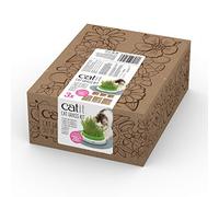 Lot de semences pour jardinière d'herbe Catit Senses 2.0 - lot de 3 paquets de graines + 3 paquets de vermiculite