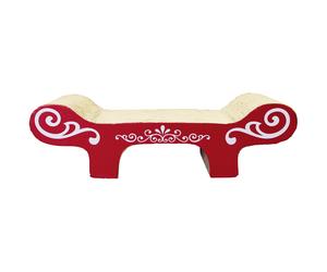 Catit Kratzbank Avec Catnip pour Chats - Cannelé Pappkratzbrett 50 CM
