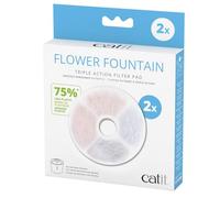 Filtre a air - filtre a eau Cat it - 43738 - Catit Lot de 2 Cartouches Authentiques sans Cadre pour Fontaine