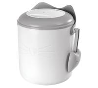 Catit Pixi à Vide Futtercontainer 9,6l pour Chats, sans Bpa , USB Rechargeable