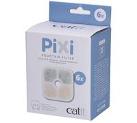 Abreuvoir Catit PIXI en acier inoxydable - 6 filtres de rechange