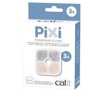 Catit Pixi Trinkbrunnen-Filter 3er-Pack pour Chats, 8,5x8,5x0,9 CM , Eau