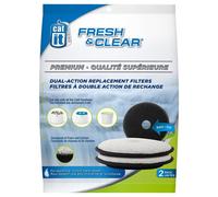 Catit Premium Filtre de Rechange 2er-Pack pour Fontaine 2L Inox, Pet Soin