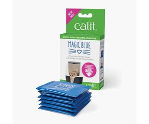 Catit Sachets de Rechange pour Chat Magic Bleu