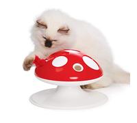 Catit Jouet interactif pour chat Senses 2.0 Champignon – Plume 360° – Deux modes de jeu – 1 pièce