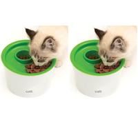 Catit Senses 2.0 Distributeur de Nourriture pour Chat (Lot de 2)