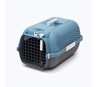 Catit Voyageur 41385 Sac de Transport pour Chat Bleu/Gris Taille M