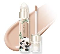 CATKIN Anti Cerne Correcteur Liquide, Contouring et Éclaircissant, Couvre Les Cernes, Rougeurs et Imperfections, Contient De l'Acide Hyaluronique, Convient Aux Peaux Sensibles, Double Pinceau, 5.4ml