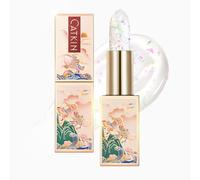 CATKIN Baume a Levre Hydratant Teinté, Réparateur, Apaise & Protège, Enrichi en Panthénol & Lipides, Pour Lèvres Gercées & Abîmées, Soin des lèvres Hydratation Longue durée Pendant 24H, 3.5g