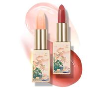 CATKIN Baume a Levre Hydratant Teinté, Réparateur, Apaise & Protège, Enrichi en Panthénol & Lipides, Pour Lèvres Gercées & Abîmées, Hydratation 24 Heures, 3.5g, 2PCS(01+06)