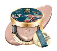 CATKIN BB Cream Air Cushion Foundation with Free Refill Moisturizing Natural Cover Concealer Long-lasting Makeup Crossover Summer Palace, 13g*2