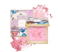 CATKIN Poudre de fard à joues, fard à joues et surligneurs compact, mélange sans couture, résistant à la décoloration et au transfert, léger, finition mate naturelle scintillante, miroir inclus