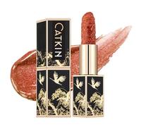 CATKIN Rouge à lèvres Semi-mat, Rouge a Levre Mat Longue Tenue, Hydratant Couleur à fort Impact Infusé de Vitamine E et d’huile d’avocat lisse Texture Douce