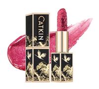 CATKIN Rouge à lèvres Semi-mat, Rouge a Levre Mat Longue Tenue, Hydratant Couleur à fort Impact Infusé de Vitamine E et d’huile d’avocat lisse Texture Douce