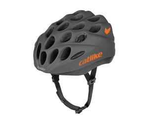 CATLIKE 7101400018 - Casque de Route Kitten Taille XS (49-52cm) Protection, Confort et Style pour Les Jeunes Cyclistes, Gris