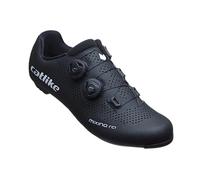 CATLIKE 7200100007 - Chaussures de Cyclisme Route MIXINO RC1 pour Hommes et Femmes Taille 44 avec Semelle en Carbone, très rigides et légères et Fermeture à Double Cadran en Couleur Noir
