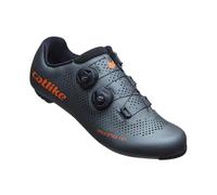 CATLIKE 7200100040 - Chaussures de Cyclisme Route MIXINO RC1 pour Hommes et Femmes Taille 47 avec Semelle en Carbone, très rigides et légères et Fermeture à Double Cadran en Couleur Gris